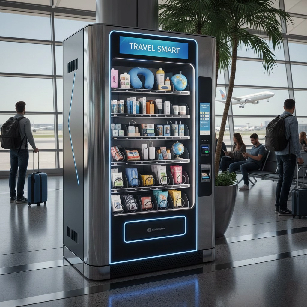 vending machine in airport